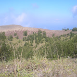 Iya volcanic crater seen from the higher ridge (Daniel Quinn, July 2011)
