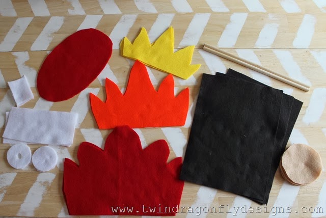 Felt Camp Fire (1) Felt Camp Fire (1)