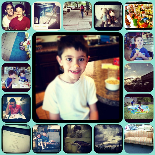 July collage