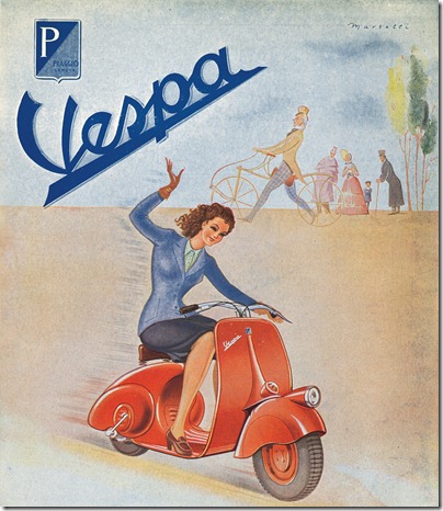 Vespa Depliant Spain 1946
