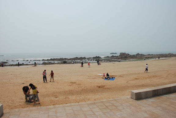 Qingdao - Plage shilaoren 石老人