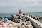 Martin har gått og gledet seg til å stå på denne plassen i flere måneder, helt siden han begynte å studere Key West på Google Maps. Nå har han vært der.