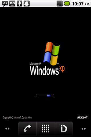 Windows XP Boot Live Wallpape