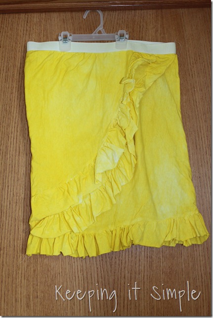 yellow dyed skirt (10)