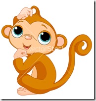 Thinking monkey