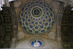 Entrance dome of Cappella dei Pazzi, Santa Croce, Florence
