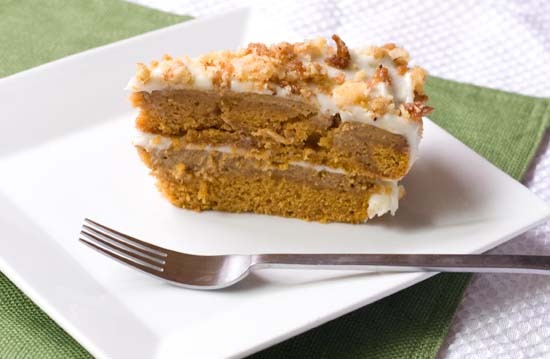 3pumpkin crunch cake
