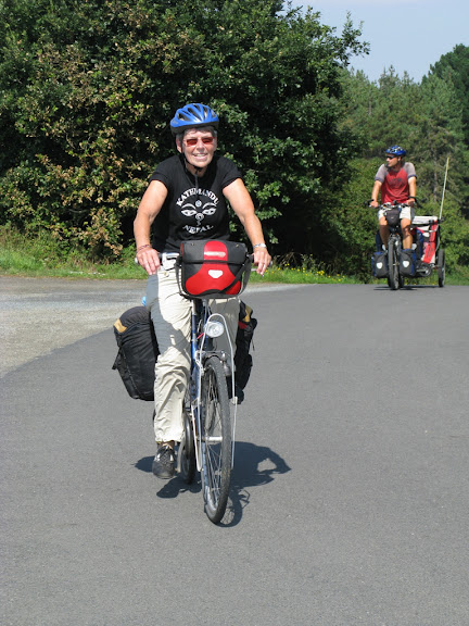 Hanny bovenaan een klim