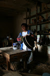 Guitar workshop, Namora, Peru