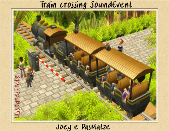 Train crossing SoundEvent (Joey e DasMatze) lassoares-rct3