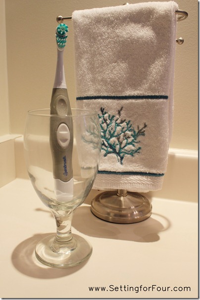How to clean your toothbrush from Setting for Four #cleaning #tip #trick #toothbrush