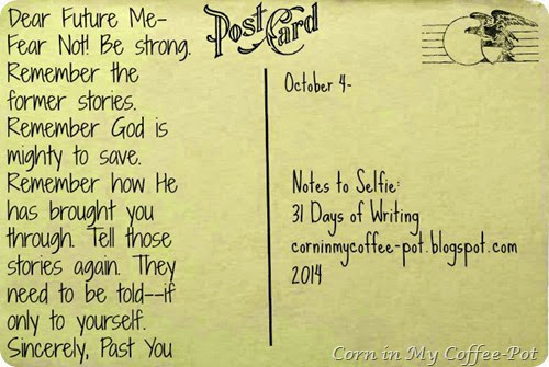 October 4 Post Card October 4 Post Card