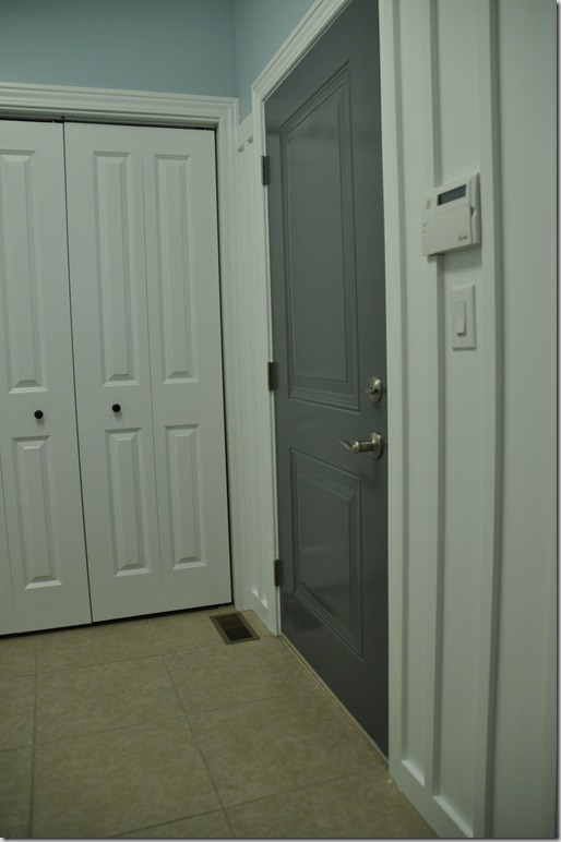 painted interior door