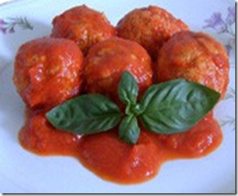 Polpette di carne al sugo 