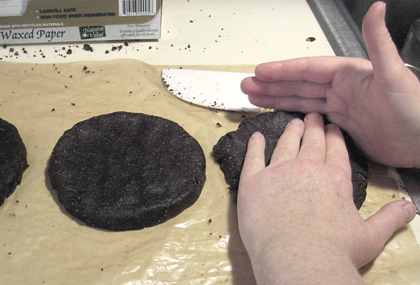 Patty-cake practice comes in handy. Patty-cake practice comes in handy.