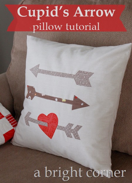 Heart and Arrow pillow