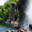 At The Base of the Falls - Darwin, Australia