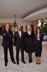 Jorge Brito, Embajador Guillermo Pomi, Anabela Ascar (Crónica TV) , Patricia Berta de Pomi