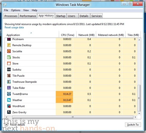 win8 taskmanager