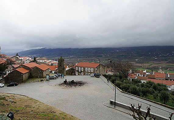 Belmonte - vista a partir da muralha do castelo