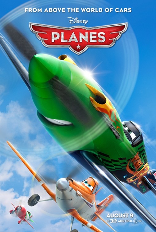 Disney's Planes Poster Featuring Dusty Crophopper and Ripslinger