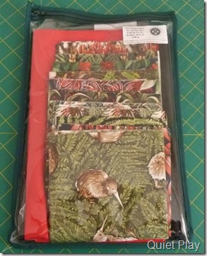 Kiwi quilt kit