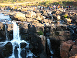 Here you can see a little bit of the size of the waterfalls there with most of the school group looking tiny gathered on top. South Africa - 375.jpg