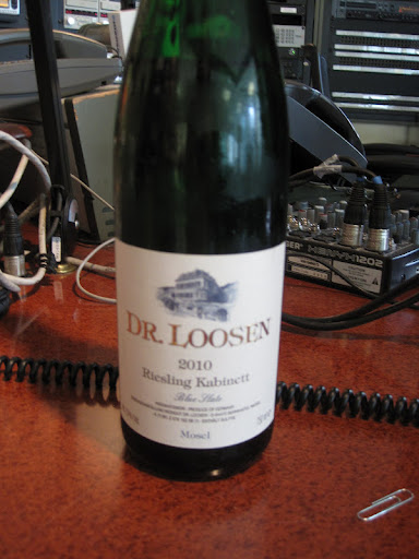 Dr. Loosen Reisling from Mosel, Germany. Dr. Loosen Reisling from Mosel, Germany.