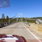 Ponte suspensa - Estrada para Watson Lake, Yukon, Canadá