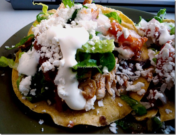 TOSTADAS DE POLLO TOSTADAS DE POLLO (2)