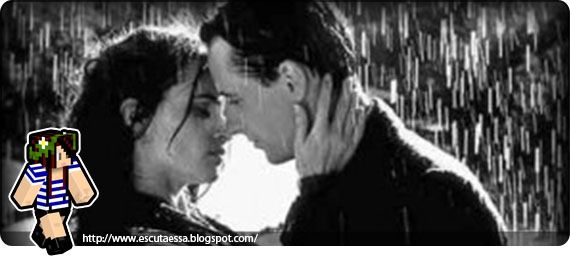 Alec e Dylan na chuva Alec e Dylan na chuva