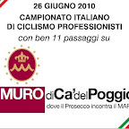 Campionato italiano professionisti 26.6.10 su Il Muro di Cà del Poggio, con ben 11 Passaggi