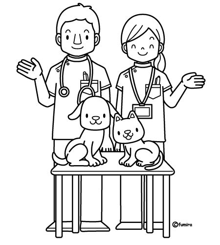 Coloring Pages Veterinarian | veterinary coloring pages veterinary to color Coloring Pages Veterinarian | veterinary coloring pages veterinary to color