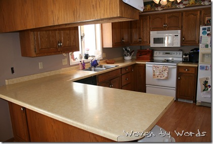 Woven By Words Rust Oleum Countertop Transformations Kitchen Remodel