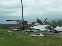 Hedrick storm damage