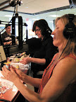 Looks like Kim is working hard! Looks like Kim is working hard!
