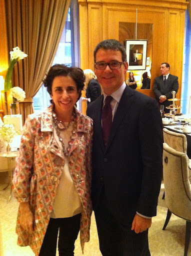 Pierre is the Director of Image, Style, and Heritage for Cartier International. He flew in from Paris for the occasion.