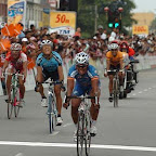 Xing Yan Dong from Trek – Marco Polo Cycling Team with an all-out effort finishing 3rd in the Tour de Langkawi. (Photo: Shane Goss www.licoricegallery.com )