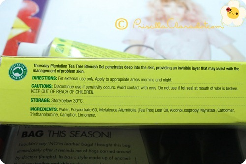 Priscilla review Thursday Plantation tea tree oil 9