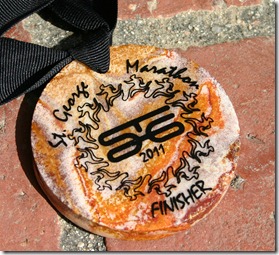 St. George Marathon finisher medal IMG_7414