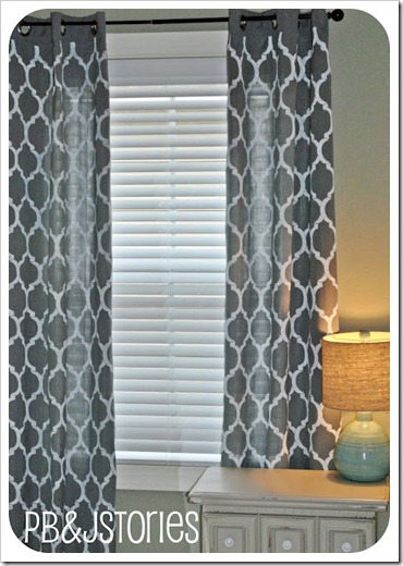 Painted Stenciled Curtains Cutting Edge Stencils painted stenciled curtains
