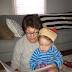 Grandma and Andrew reading