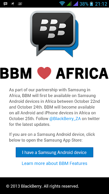  BBM For Android and iPhone Was Launching Yesterday, This Time Is For Real Download it Now