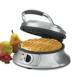 Although it's not a must have, the Tradional Waffle Iron from Cuisinart (www.cuisinart.com) does make weekend mornings better. I smell waffles. Although it's not a must have, the Tradional Waffle Iron from Cuisinart (www.cuisinart.com) does make weekend mornings better. I smell waffles.