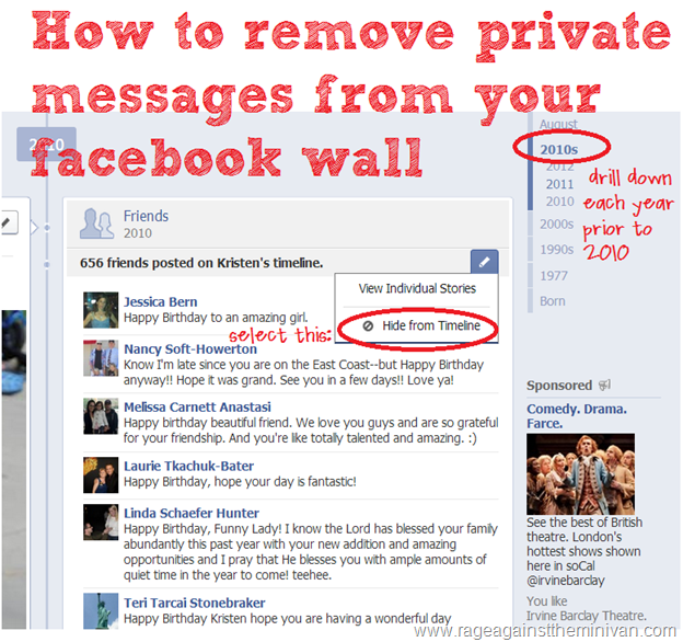 Is facebook displaying private messages on your timeline? Here's how to fix it. #facebookfail