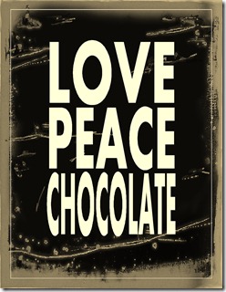 Love Peace Chocolate