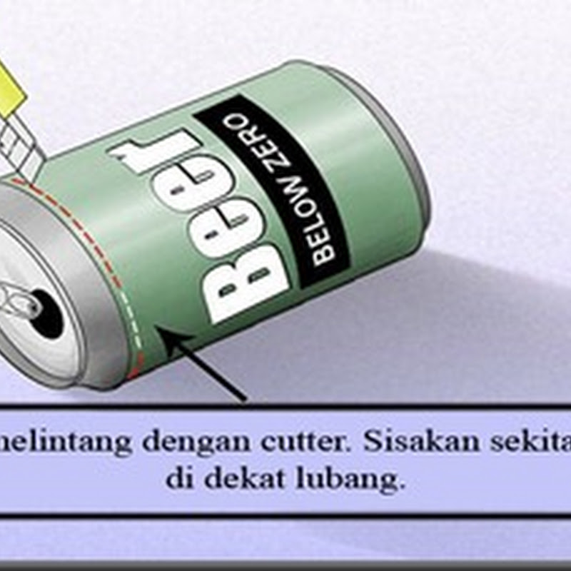 Tips Memperkuat Sinyal WiFi Dengan Kaleng Minuman Bekas