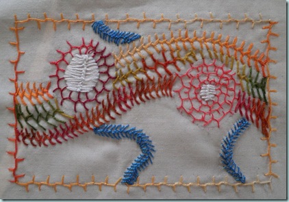Wk 4 Cretan Stitch Wk 4 Cretan Stitch