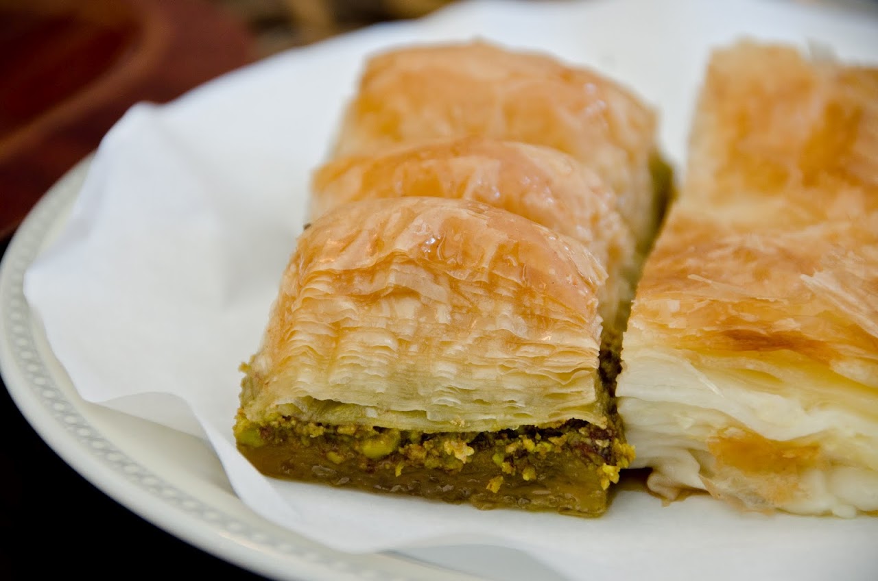 Borek and baklava