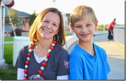 Global Campus student Rebecca Holdquist and son Tyler Global Campus student Rebecca Holdquist and son Tyler